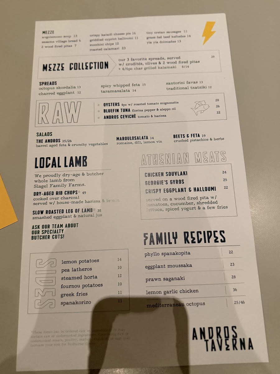 Menu Andros Taverna-8